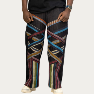 Male Aso-Denim Baggy Pants